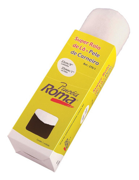 Repuesto Rodillo De Lana L:23cm(alt.fibra:25mm)  Roma 270 1 0 Repuesto Rodillo De Lana L:23cm(alt.fibra:25mm)  Roma 270 1 0