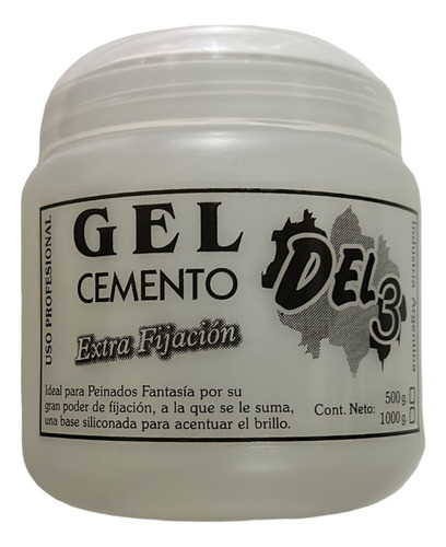 Gel Cemento Del3 X 500grs 0