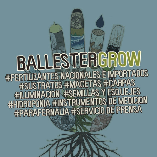 Pulverizador Atomizador Gatillo Genérico 1 Lt Ballester Grow 1