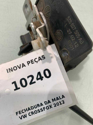 Fechadura Da Mala Vw Crossfox 2012 0