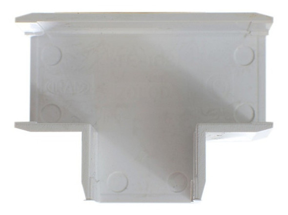 Union T Plana Para Cablecanal 18x21mm Blanco Zoloda 1