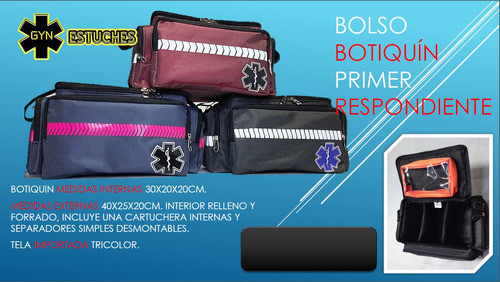 Bolso Emergencias Paramedico Pers Salud. Ed Limitada 1