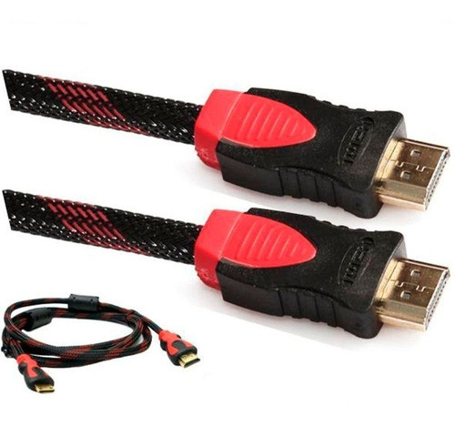 Hdmi Cable 20 Metros Doble Filtro 1.4 3d 4k Mallado Premium 0