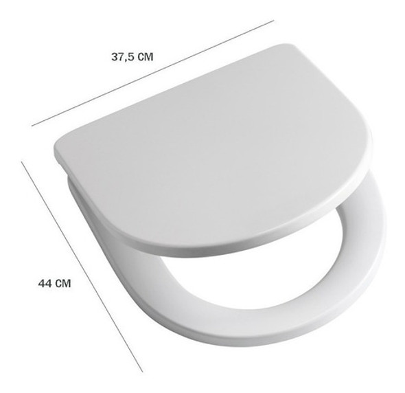 Tapa De Inodoro Ferrum Veneto Asiento Cierre Suave * 1