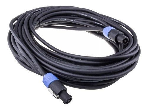 Cable Speakon Speakon X 6mts. Primera Calidad Con Fichas 0
