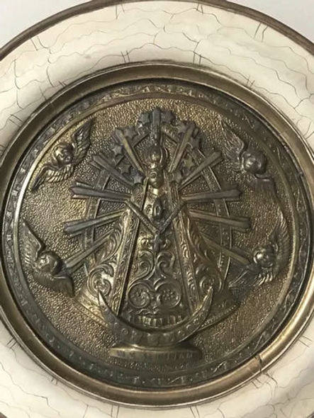 Vintage Metal Frames Virgin of Lujan