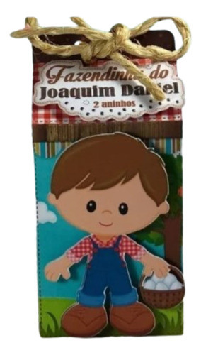 10 Cajitas Milk Box En 3d De La Granja Nene 0