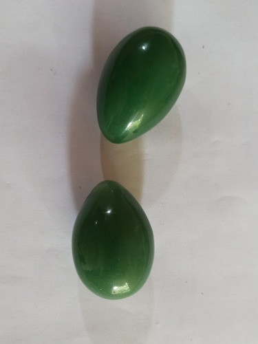 Kit 02 Ovos Yoni Eggs Colorido Cristal . 1