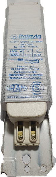 Balasto Reactancia Tubo Fluorescente 1 X 58 / 65 220v 0
