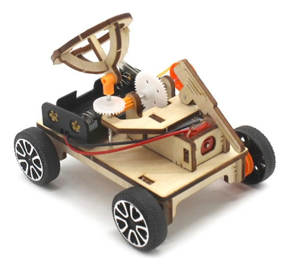 Brinquedo De Ciências De Montar Educativo Carro Bateria 1