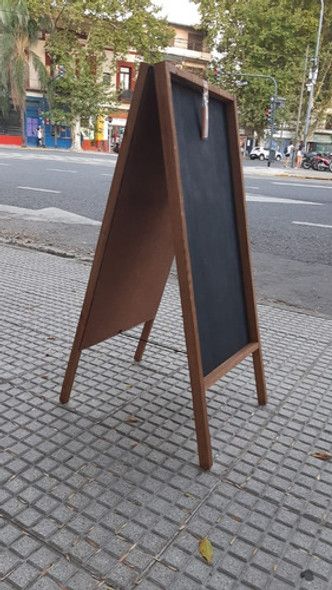 Cartel Pizarra Doble Hoja ( Caba ) 1