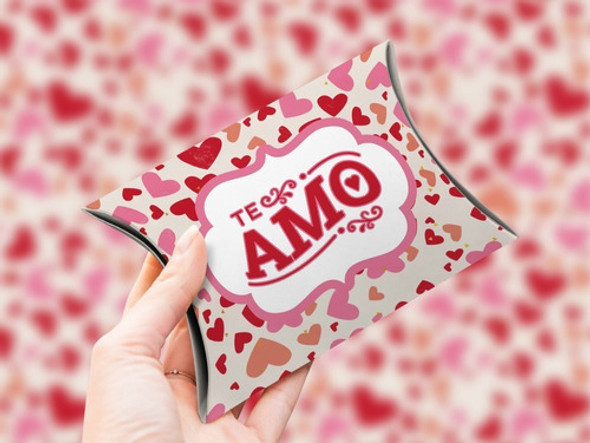 Kit Imprimible Caja Almohada San Valentín M22 1