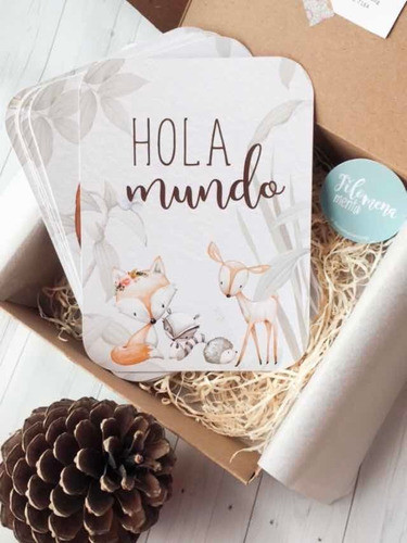 Tarjetas Cumple Mes Bebé - Regalo Nacimiento 1
