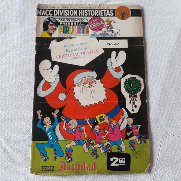 Pirulete Y Su Pandilla N° 47 11/3/1975 Macc Division Histori 0