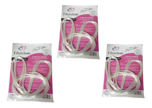 3 Pacotes Com 3 Metros Cada  Fibra De Vidro Fiberclean 0