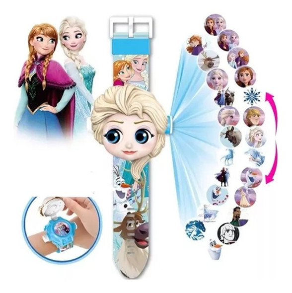 Reloj Frozen Proyector Infantil 24 Imagenes 1