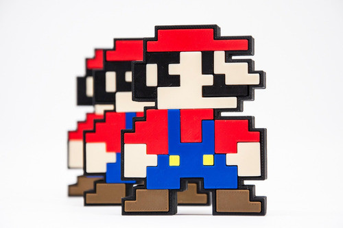Super Mario - Pixel - Retro - Puzzle 0