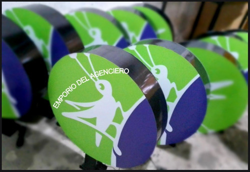 Cartel Grillo Exterior Pvc Luminoso Agencia Emporio Agencier 1