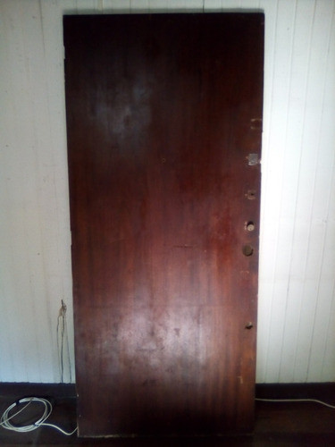 Puerta Interior De Edificio Antiguo,maciza Sin Marco 218x97 0