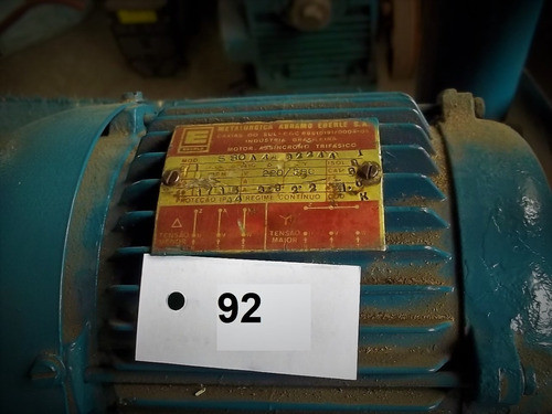 Motor Com Hélice Eberle 1cv 1715rpm 220/380v 1