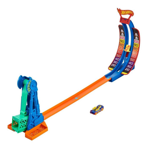Hot Wheels - Action Pista Desafio Del Pendulo - Hdy47 0