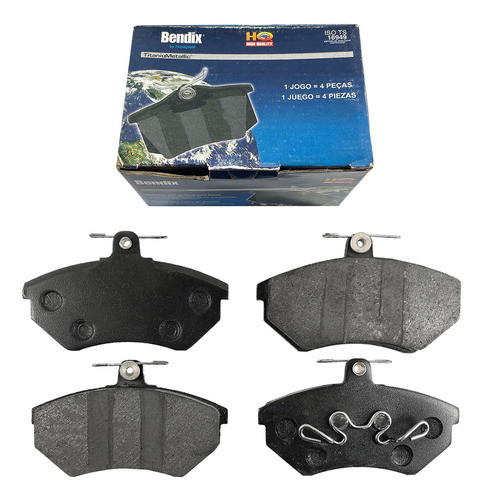 Pastillas Freno Bendix Audi 80 Delantera 0