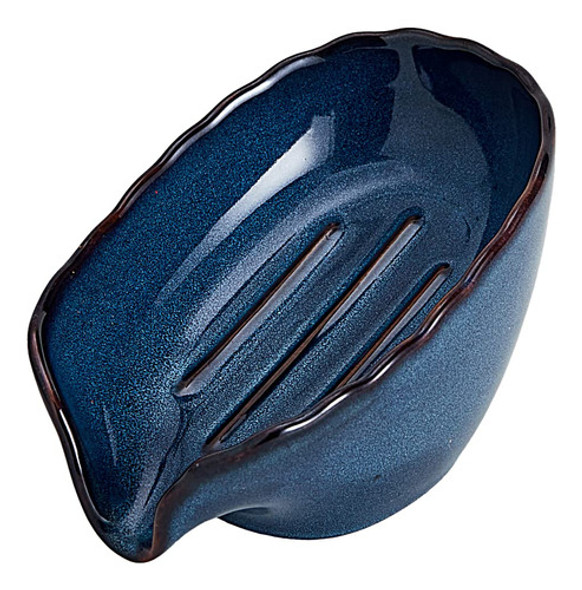 Hoilse Jabonera Autodrenante, Soporte De Jabon De Ceramica D 0