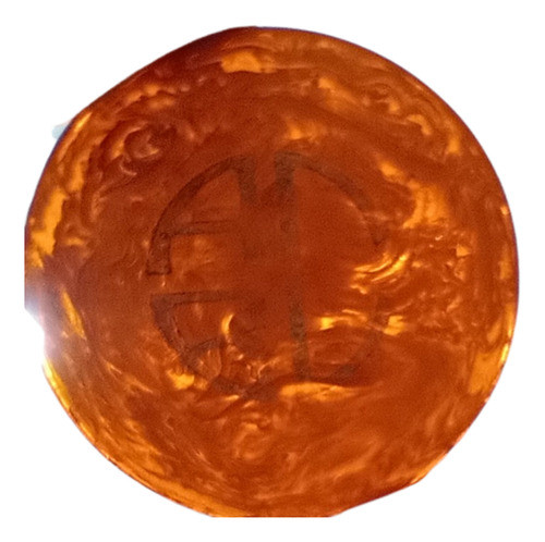 Ficha Antiga De Cassino Galalite Âmbar 38 X 3 Mm Fretegratis 0