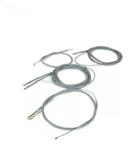 Kit Cables Comando Teflon. Siam Tv175. Lambretta Li150. Bgm 0