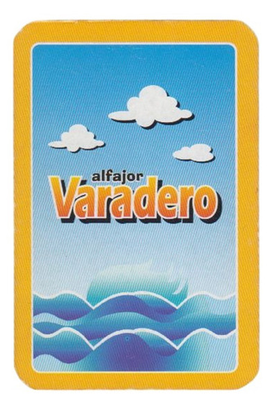 Futbol Defensor Juan Castillo Tarjeta De Alfajores Varadero 1