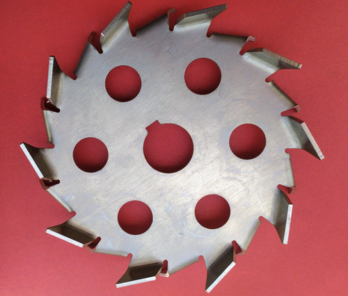 Hélice Disco Dispersor Agitador Cowles Ventilado 250mm Inox 1