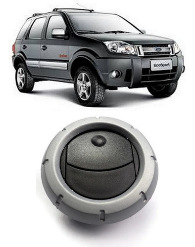 Difusor De Ar Saida Ford Ecosport 2006 A 2019 Prata 0