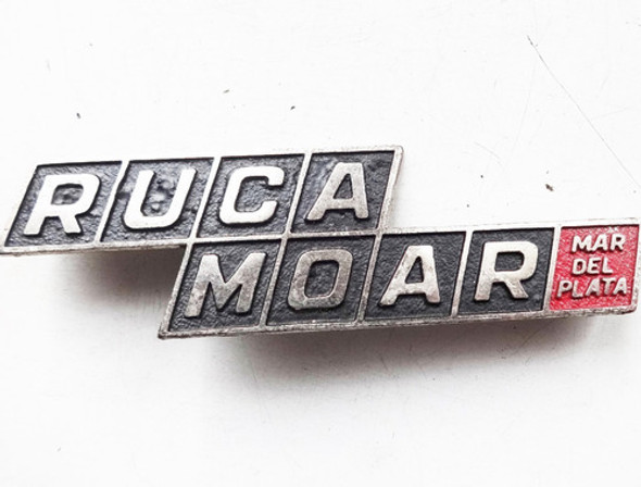 Escudo Concesionario Fiat Ruca Moar 128 125 600 800 Metal 0 Escudo Concesionario Fiat Ruca Moar 128 125 600 800 Metal 0