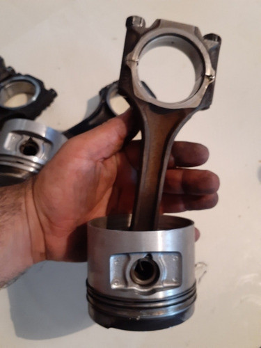 Piston Y Biela Senda Gacel Saveiro Diam 81.48  Mm Armados 1