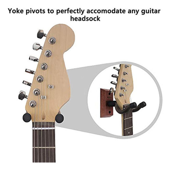 Paquete De 3 Soportes De Pared Para Guitarra, Colgador De Pa 1