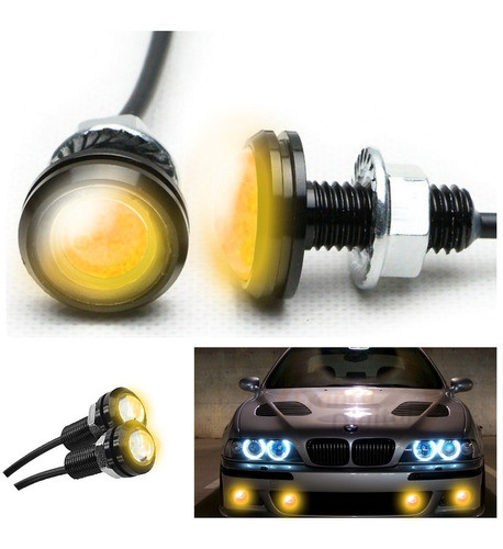 Ojo De Águila Led Lupa Reversa Camineros 12v Autos Motos Amb 1