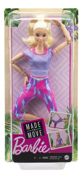 Muñeca Barbie Rubia Original Articulada Pelo Largo Y Vestido 0