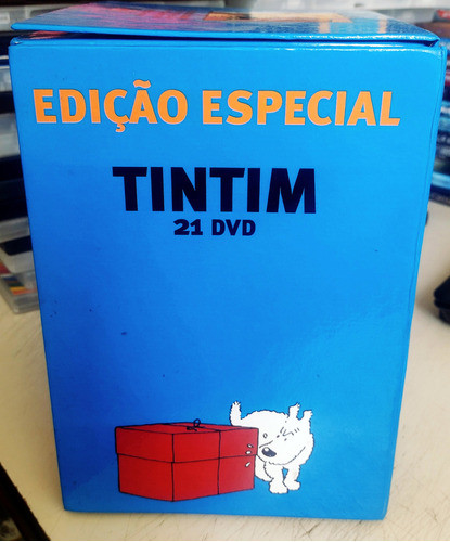 Box Dvd Tintim - As Aventuras 10 Dvds (474/1000) Importada 0