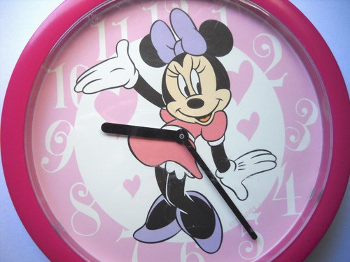 Reloj De Pared Minnie Original Traido De Disney Store De Usa 1
