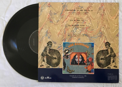 Disco Vinilo Los Manolos / Strangers In The Night (spain) 1
