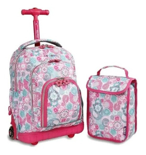 Mochila + Lunchera Lolipop Raspberry J World - Mosca 0