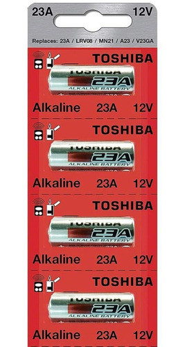 Pilas Toshiba 23a 12 Volts X 10 Unidades Japón Febo 0