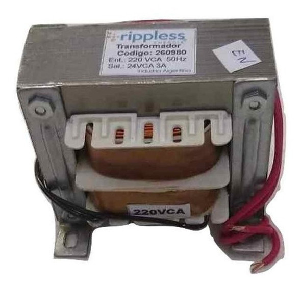 Transformador 24v 3 A 0