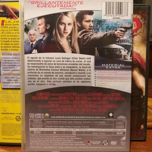 Agente Internacional Dvd Original 1