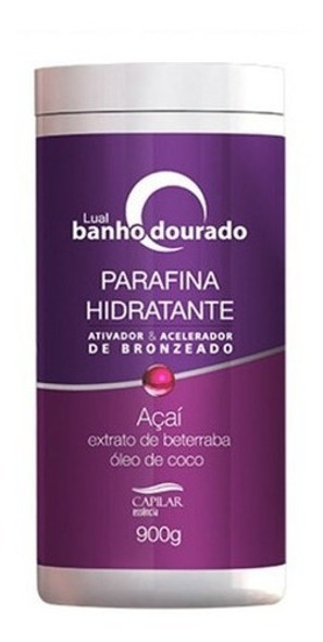 Parafina Hidratante Açai Bronze Dourado Capilar 900g 0