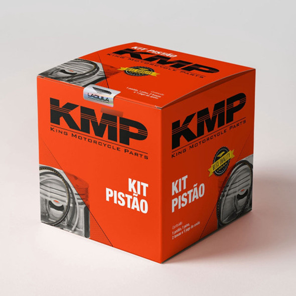 Pistao Kit C/anel Kmp Cg 150 P/ 190cc 0.50 Moto Honda 1
