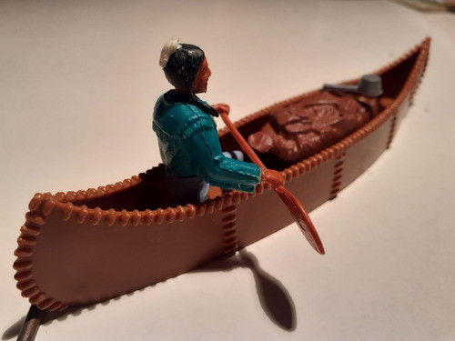 Soldadito Timpo Toys 70 Indio Apache En Canoa 1