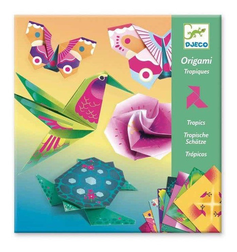 Origami Animales Y Plantas Tropicales Djeco Cadaques Kids 0
