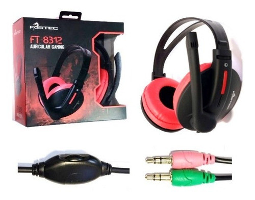 Auriculares Fastec Gaming Ft Con Micrófono 043 0