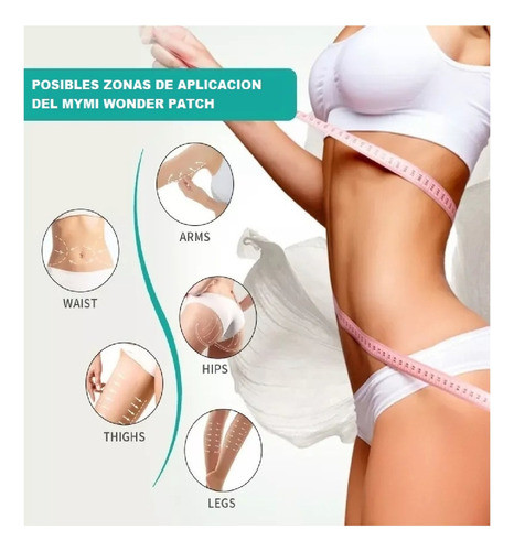 Parche Reductor De Abdomen Adelgazar Celulitis Original X 10 1